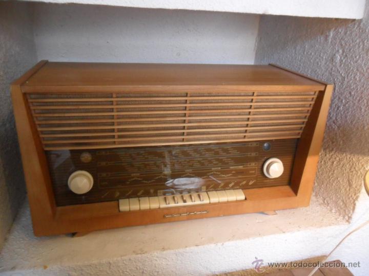 Radios de v&aacute;lvulas: RADIO DE V&Aacute;LVULAS GRUNDIG  ANTIGUA - Foto 5