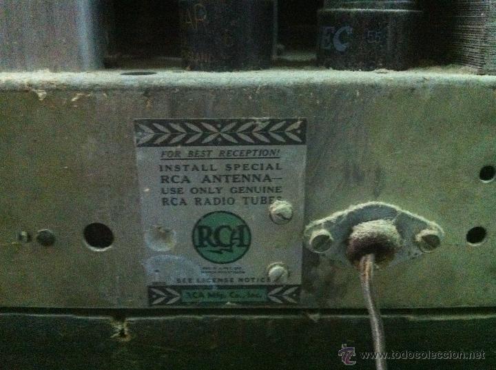 Radios de v&aacute;lvulas: RADIO RCA - Foto 2