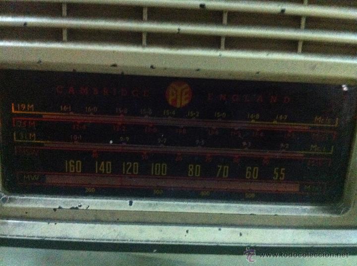 Radios de v&aacute;lvulas: RADIO INGLESA PYE - Foto 5