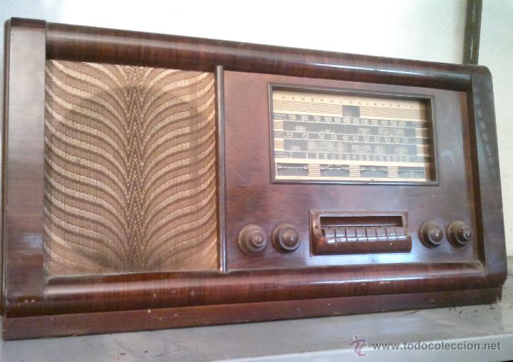 Radios de v&aacute;lvulas: RADIO DE LOS A&Ntilde;OS 50 GENERAL ELECTRIC - Foto 1