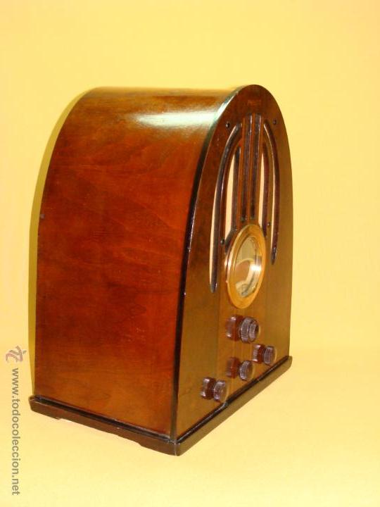 Radios de v&aacute;lvulas: Radio Capilla Philco 37 - 84 - Foto 2