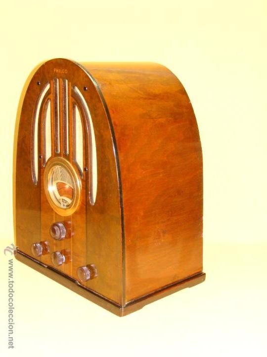 Radios de v&aacute;lvulas: Radio Capilla Philco 37 - 84 - Foto 3