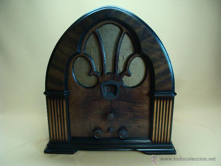 Radios de v&aacute;lvulas: Radio capilla Philco 90 (ver video) - Foto 1