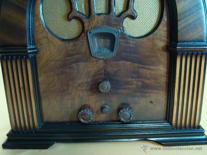 Radios de v&aacute;lvulas: Radio capilla Philco 90 (ver video) - Foto 4