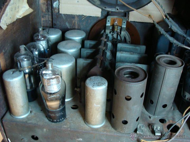 Radios de v&aacute;lvulas: Radio capilla Philco 90 (ver video) - Foto 12