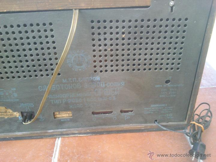 Radios de v&aacute;lvulas: RADIO SOVIETICA MUEBLE DE MADERA.ORIGINAL - Foto 22