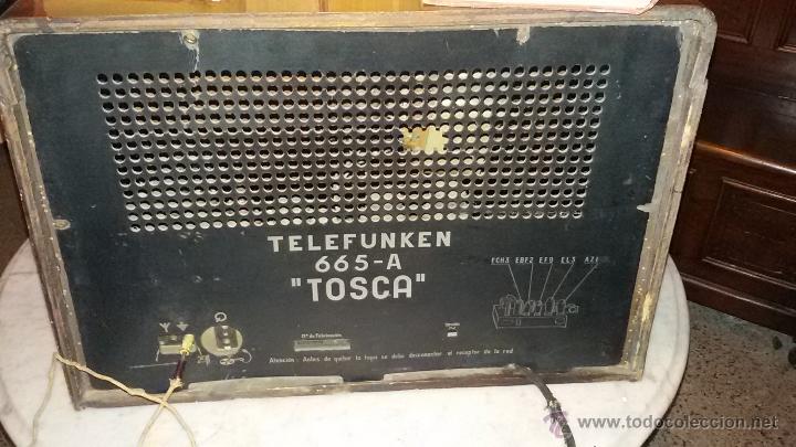 Radios de v&aacute;lvulas: telefunken - Foto 2