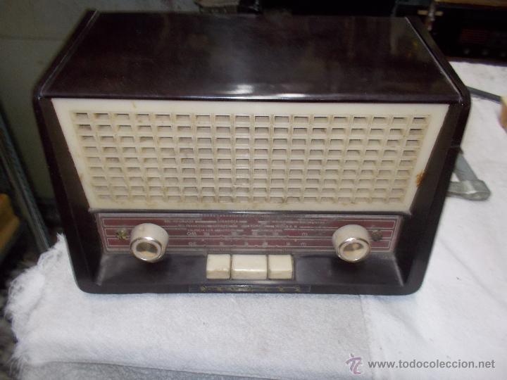 Radios de v&aacute;lvulas: Radio Philips funcionando - Foto 2