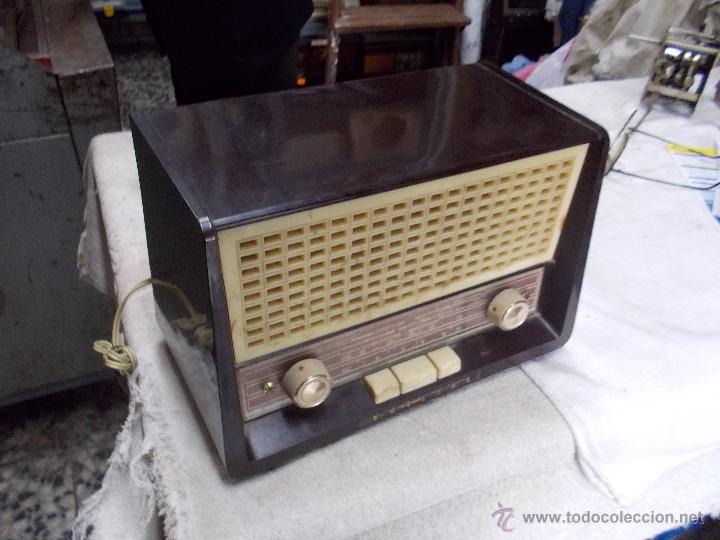 Radios de v&aacute;lvulas: Radio Philips funcionando - Foto 3