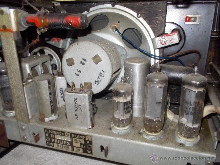 Radios de v&aacute;lvulas: Radio Philips funcionando - Foto 7