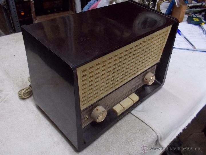Radios de v&aacute;lvulas: Radio Philips funcionando - Foto 12