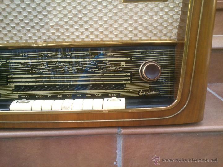 Radios de v&aacute;lvulas: ANTIGUA RADIO SOVIETICA.ORIGINAL - Foto 3