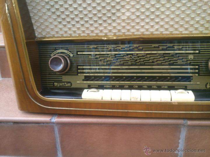 Radios de v&aacute;lvulas: ANTIGUA RADIO SOVIETICA.ORIGINAL - Foto 4