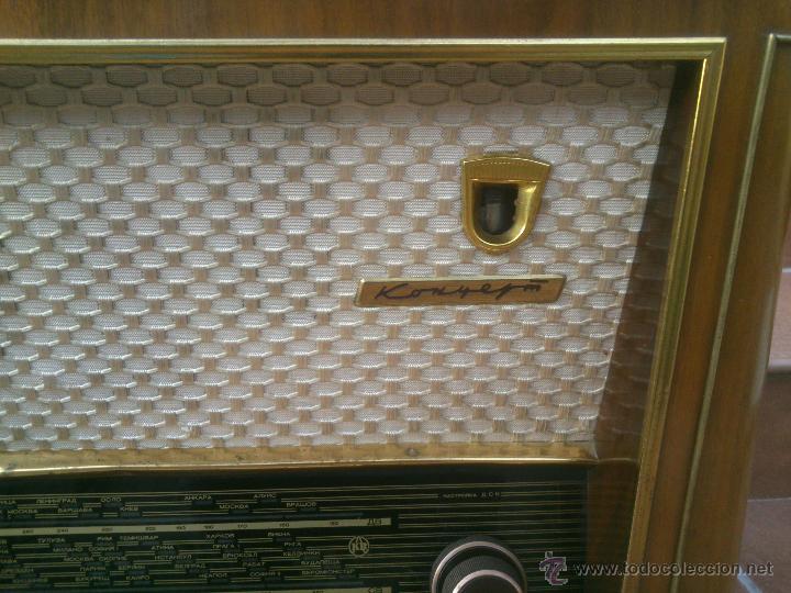 Radios de v&aacute;lvulas: ANTIGUA RADIO SOVIETICA.ORIGINAL - Foto 6