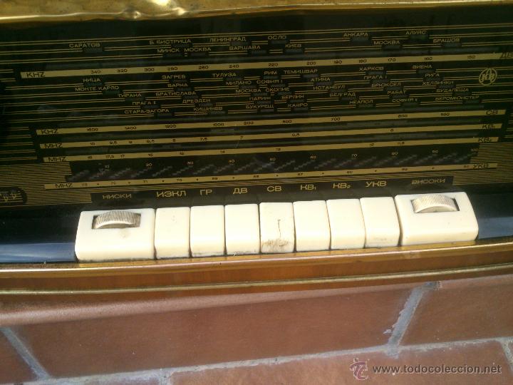 Radios de v&aacute;lvulas: ANTIGUA RADIO SOVIETICA.ORIGINAL - Foto 11