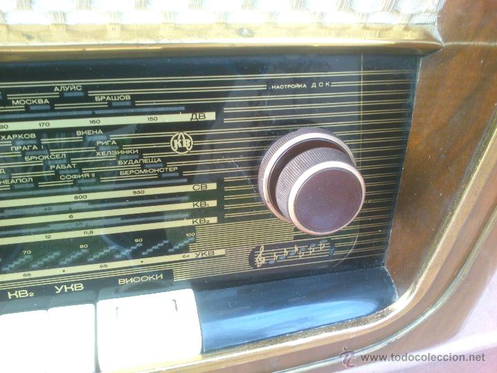 Radios de v&aacute;lvulas: ANTIGUA RADIO SOVIETICA.ORIGINAL - Foto 12