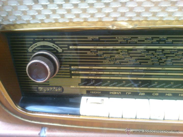 Radios de v&aacute;lvulas: ANTIGUA RADIO SOVIETICA.ORIGINAL - Foto 13