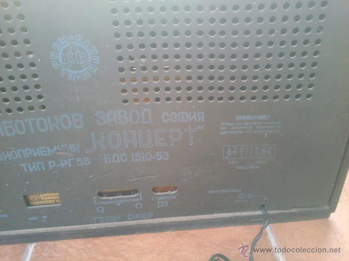 Radios de v&aacute;lvulas: ANTIGUA RADIO SOVIETICA.ORIGINAL - Foto 16