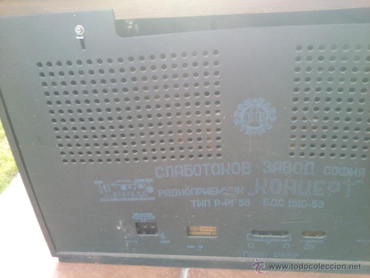 Radios de v&aacute;lvulas: ANTIGUA RADIO SOVIETICA.ORIGINAL - Foto 17