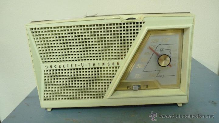 Radios de v&aacute;lvulas: RADIO A V&Aacute;LVULAS DUCRETET-THOMSOM - Foto 1