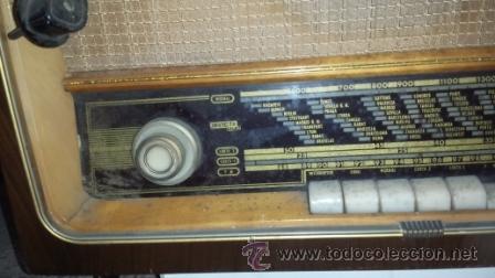 Radios de v&aacute;lvulas: RADIO INVICTA MODELO 7474 - Foto 4