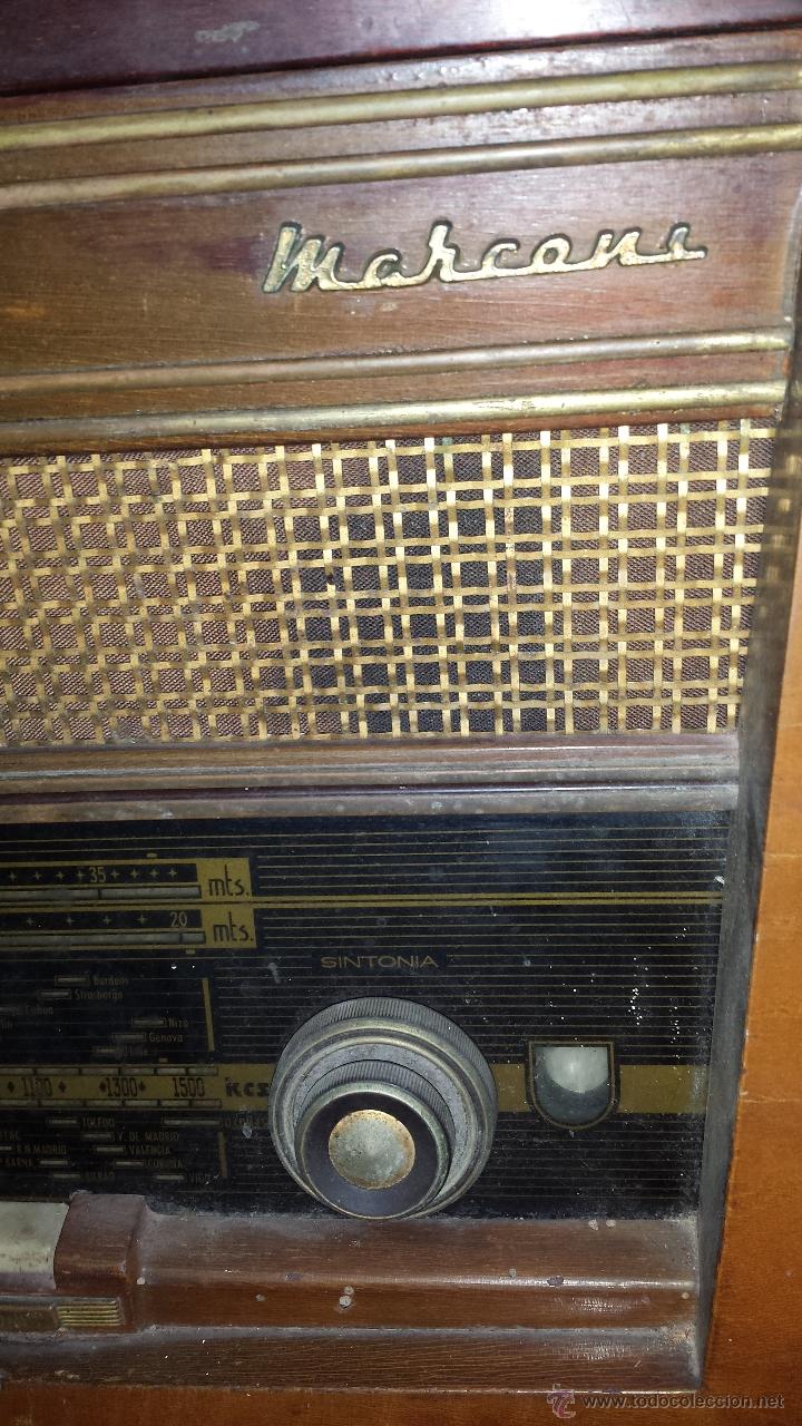 Radios de v&aacute;lvulas: RADIO MARCONI - Foto 2