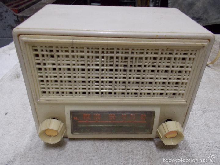 Radios de v&aacute;lvulas: Radio peque&ntilde;a funcionando - Foto 6