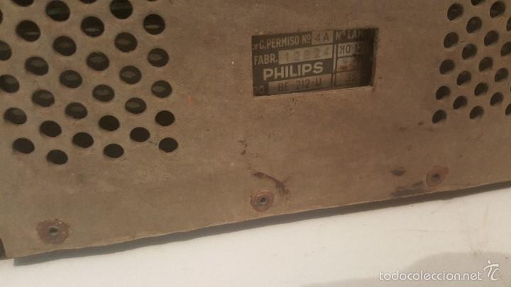 Radios de v&aacute;lvulas: RADIO PHILIPS - Foto 5