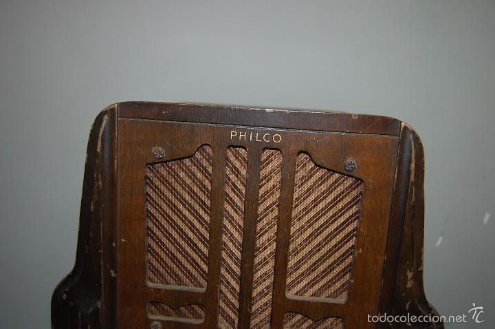 Radios de v&aacute;lvulas: RADIO DE V&Aacute;LVULAS DE LA FIRMA PHILCO - Foto 6