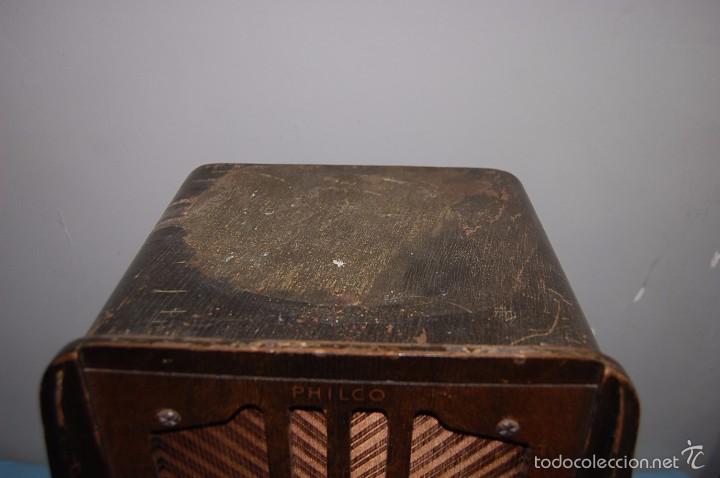 Radios de v&aacute;lvulas: RADIO DE V&Aacute;LVULAS DE LA FIRMA PHILCO - Foto 7