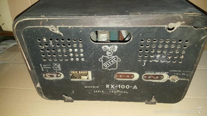 Radios de v&aacute;lvulas: RADIO VIRER  MOD. RX-100-A - Foto 5