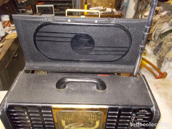 Radios de v&aacute;lvulas: Radio zenith Transoceanic - Foto 2