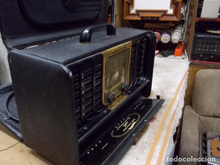 Radios de v&aacute;lvulas: Radio zenith Transoceanic - Foto 9