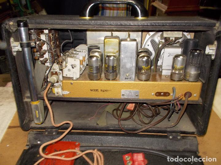 Radios de v&aacute;lvulas: Radio zenith Transoceanic - Foto 12