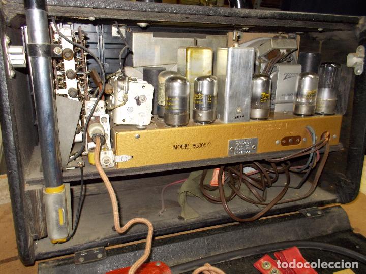 Radios de v&aacute;lvulas: Radio zenith Transoceanic - Foto 15