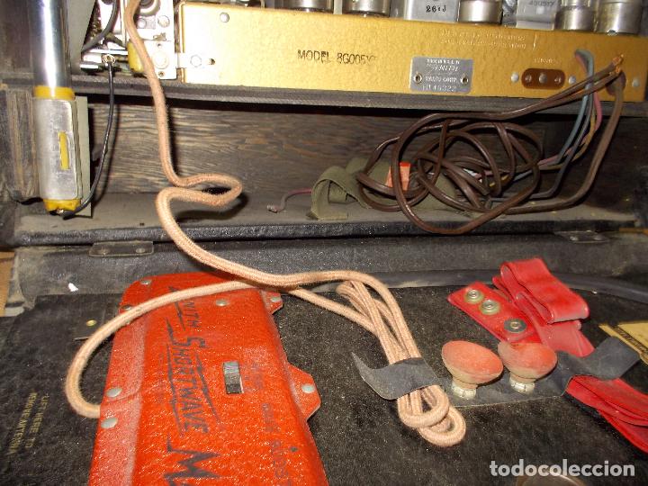 Radios de v&aacute;lvulas: Radio zenith Transoceanic - Foto 16