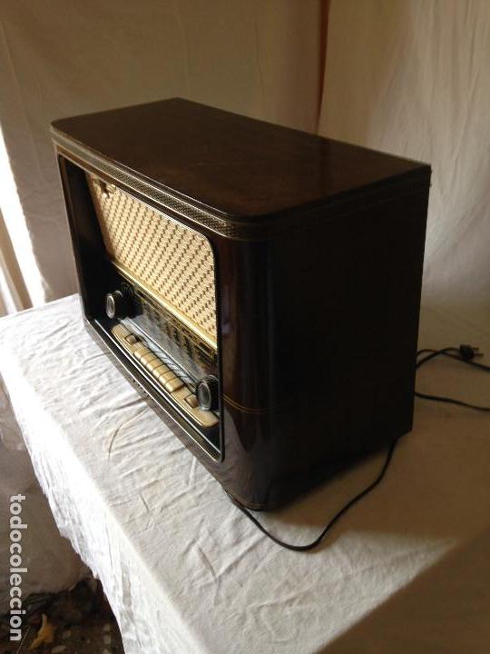 Radios de v&aacute;lvulas: RADIO LEBETLE DE LUZ VERDE - Foto 3