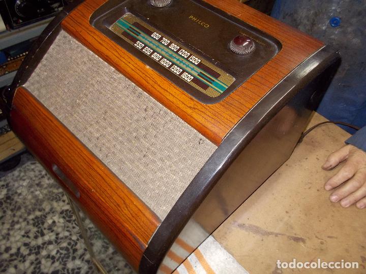 Radios de v&aacute;lvulas: Radio philco funcionando - Foto 1