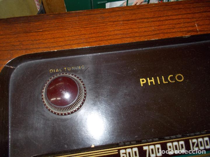 Radios de v&aacute;lvulas: Radio philco funcionando - Foto 14