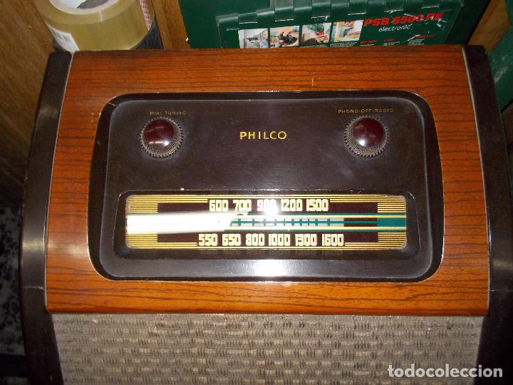 Radios de v&aacute;lvulas: Radio philco funcionando - Foto 17