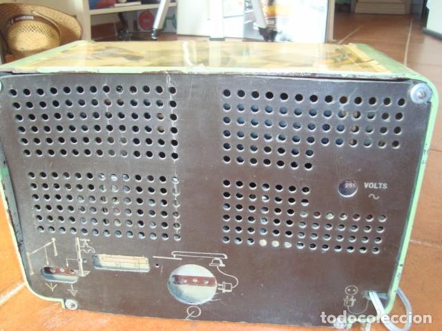 Radios de v&aacute;lvulas: RADIO PHILIPS VINTAGE A&Ntilde;OS 60 FUNCIONA - Foto 5