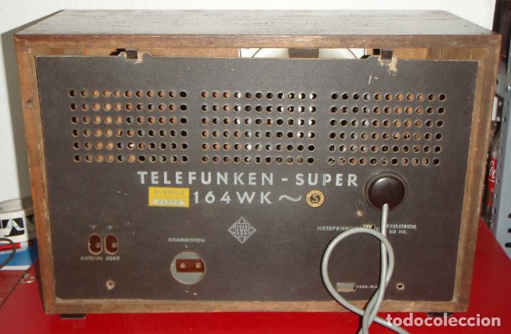 Radios de v&aacute;lvulas: RADIO TELEFUNKEN FUNCIONANDO - Foto 6
