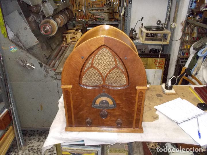 Radios de v&aacute;lvulas: Radio capilla Atwater kent - Foto 1