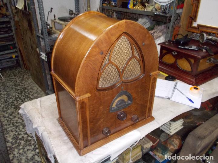 Radios de v&aacute;lvulas: Radio capilla Atwater kent - Foto 2