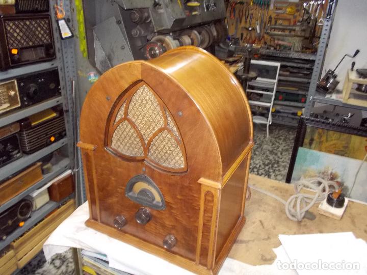Radios de v&aacute;lvulas: Radio capilla Atwater kent - Foto 3