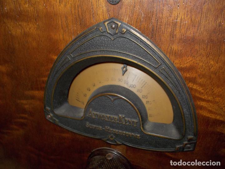 Radios de v&aacute;lvulas: Radio capilla Atwater kent - Foto 4