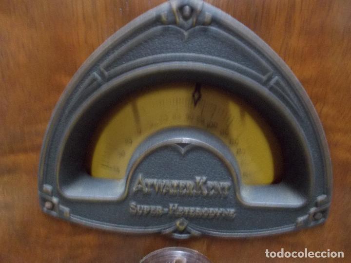 Radios de v&aacute;lvulas: Radio capilla Atwater kent - Foto 6