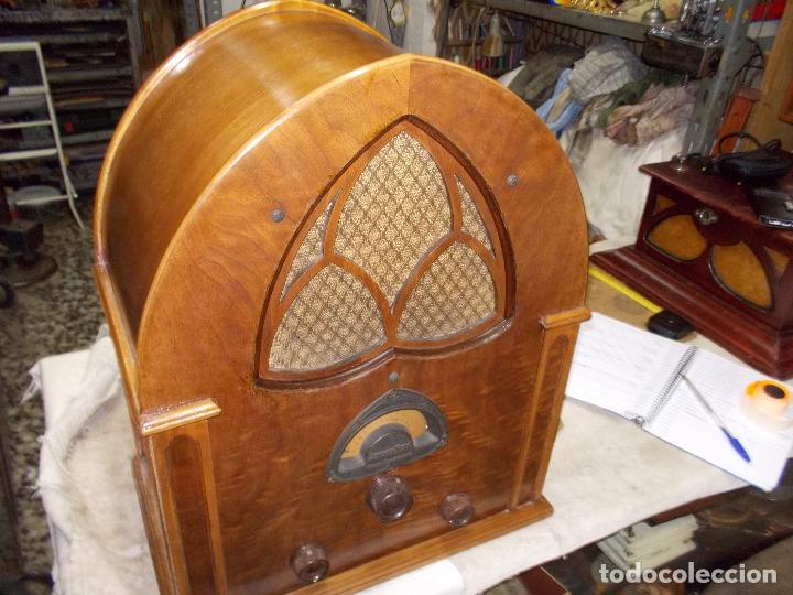 Radios de v&aacute;lvulas: Radio capilla Atwater kent - Foto 14