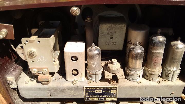 Radios de v&aacute;lvulas: Marconi J20 - Foto 3