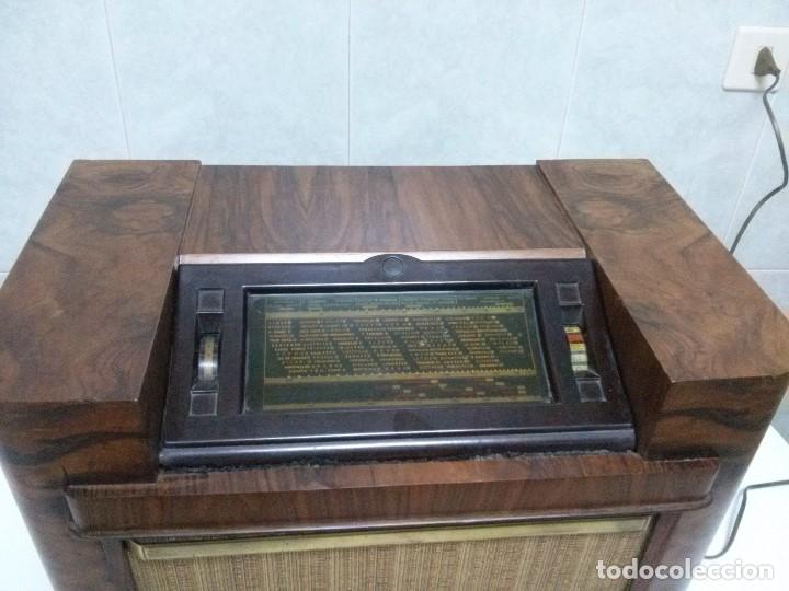 Radios de v&aacute;lvulas: RADIO PHILIPS 695 A 20 - FUNCIONANDO -VER V&Iacute;DEO - Foto 3